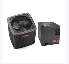 Goodman 3 Ton 14.3 SEER2 R-32 Air Conditioning Condenser and Coil (17.5")