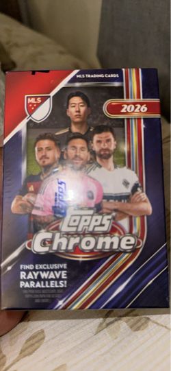 MLS topps chrome 2026 blaster