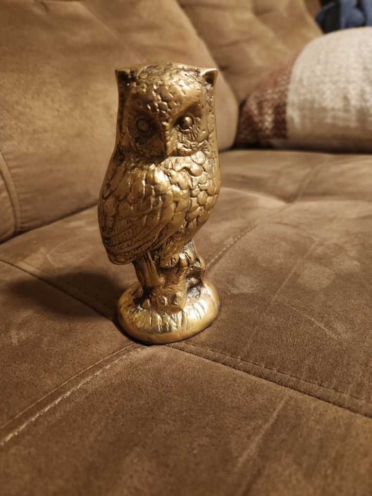 Brass Owl