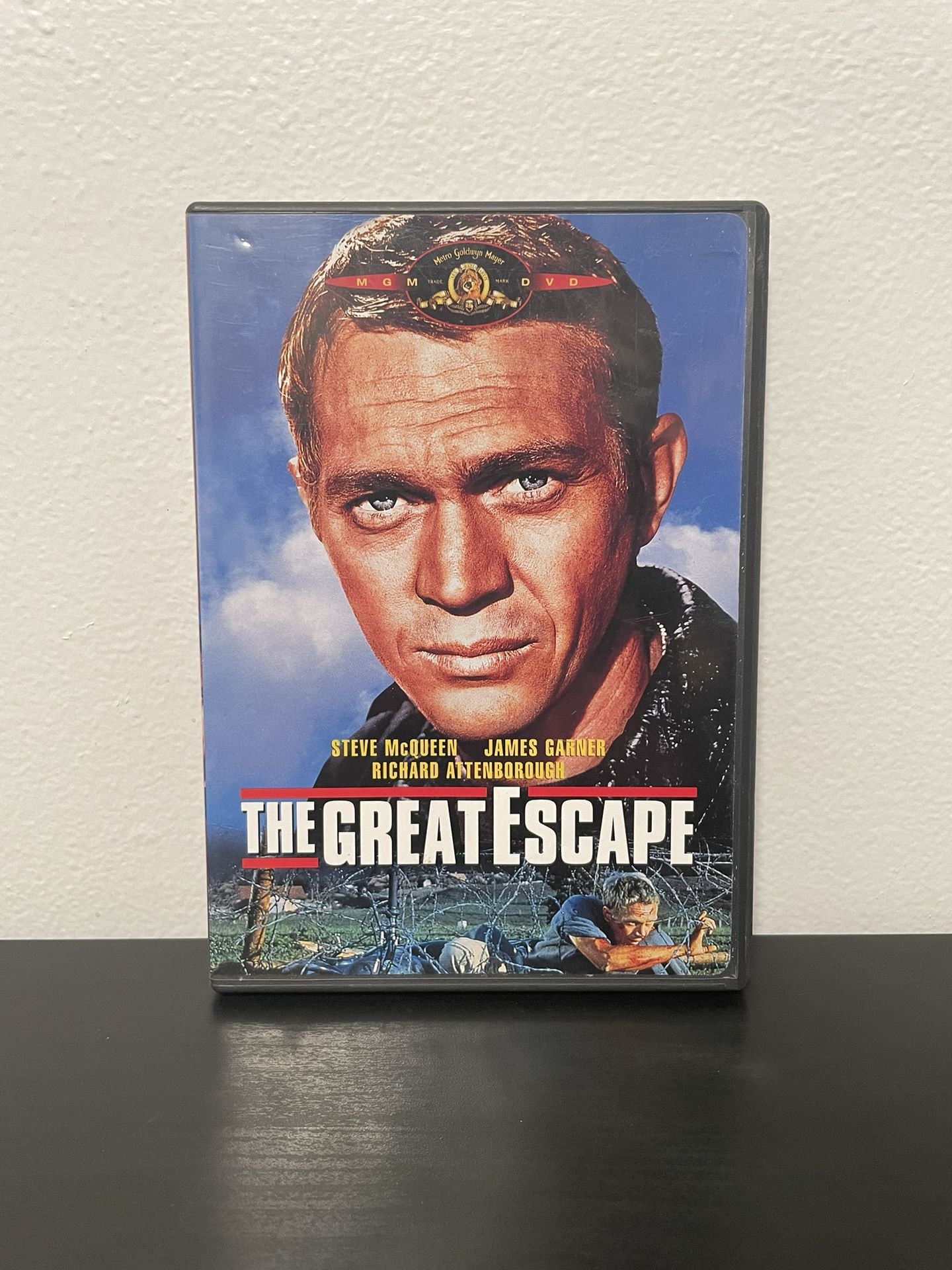The Great Escape DVD Movie Steve McQueen WWII True Story Prison War 1963