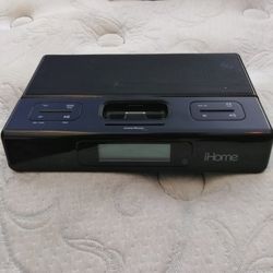 iHome alarm clock and ipod charger/speaker
