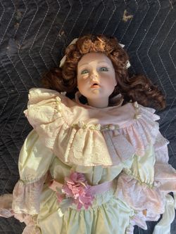 Porcelin Doll 18 In