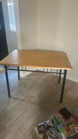 Wood Dining / Computer Table  - $5