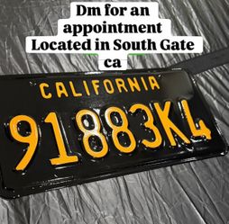 License plate wrap