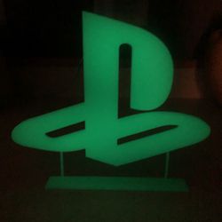 PlayStation Logo Glow In The Dark