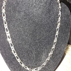 Italian Silver Figaro Chain