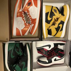 New Jordan 1’s.   ONE PAIR FOR 130
