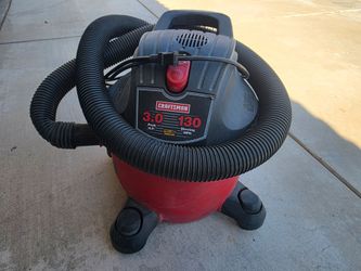 Craftsman 6 gallon Shop Vac 3hp 130 mph