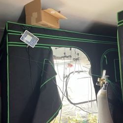 2 Complete Grow Tents With Led Lights Fans Air Filters Co2 Controller With 2 Tanks  Cloner Too Much To list Will Trade For Enduro Quad Or Dirt Bike Or