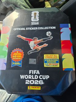 Hard Cover Sticker Album With 40 Sticker Packets