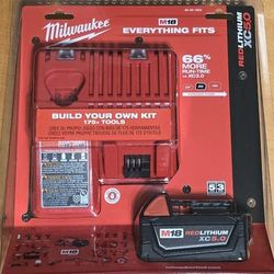 Milwaukee M18 5Ah Battery + Charger Brand New No Low Offers / Trades,  Pls. Price is Firm. Pickup in Burien Yes Available 