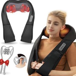 Heating body massager