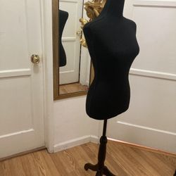  Torso de maniquí, maniquí en forma de vestido con una altura ajustable que va de 60 a 67 pulgadas, modelo de pantall