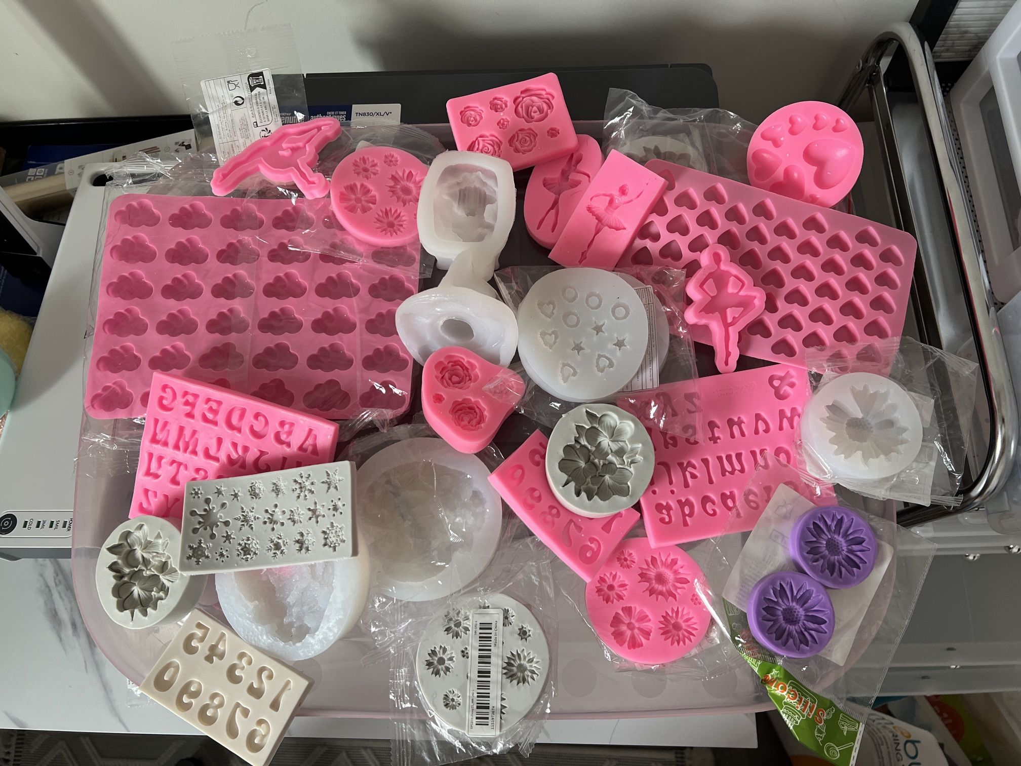 Wax Silicone Molds For Candle Making