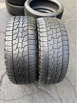 Tengo 4 llantas marca FALKEN 225/55R18 instaladas y balanceadas $140