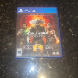 Mortal 11 Kombat Aftermath PS4 Game 