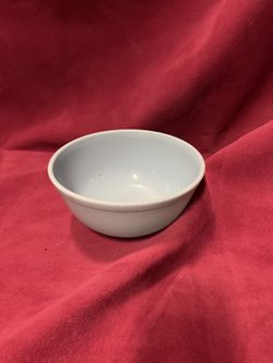 Large Light Blue Glass Bowl