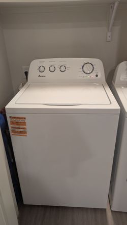 [Lightly Used] Amana Washer & Dryer Set [CASH ONLY]