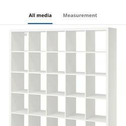 Ikea Kallax 5x5 shelving