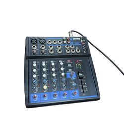 Gemini - GEM-08USB - 8 Channel USB Bluetooth Mixer for Podcast Recording