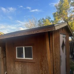 Custom shed that can be Taken Part 