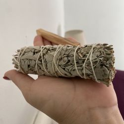 Organic Sage And Palo Santos 