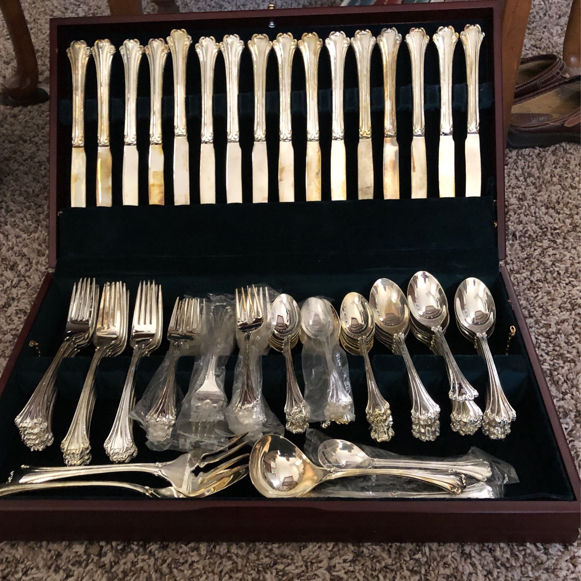 Silverware Service For Sixteen