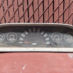 1960-63 Chevy Cluster 