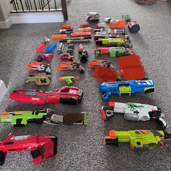 Nerf Gun Lot