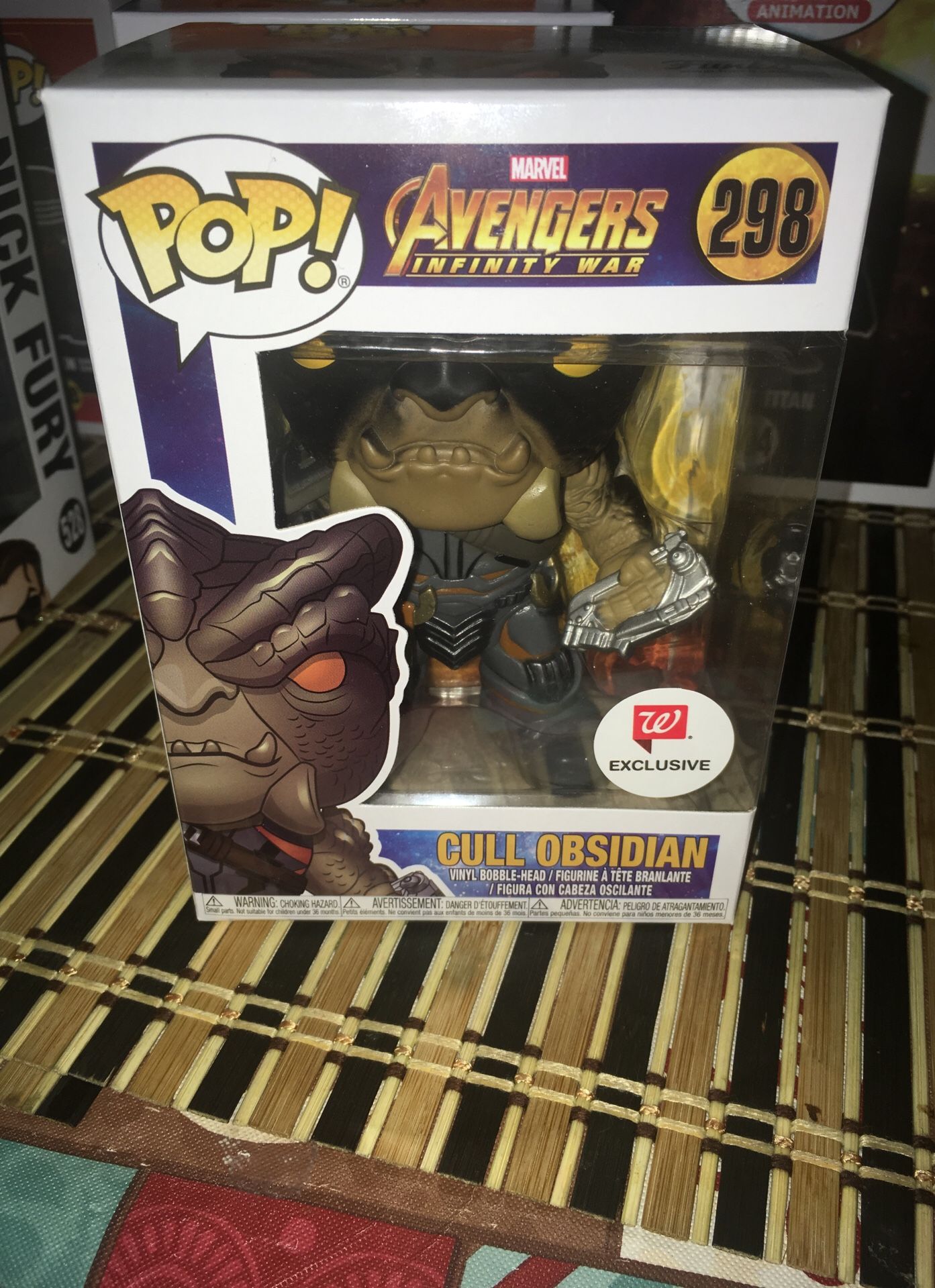 Funko pop avenger villain Cull Onsidian #298