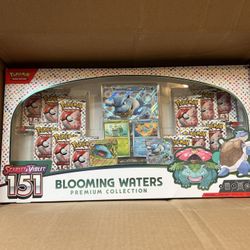 Pokemon Scarlet & Violet 151 Blooming Waters Premium Collection – Brand New Sealed