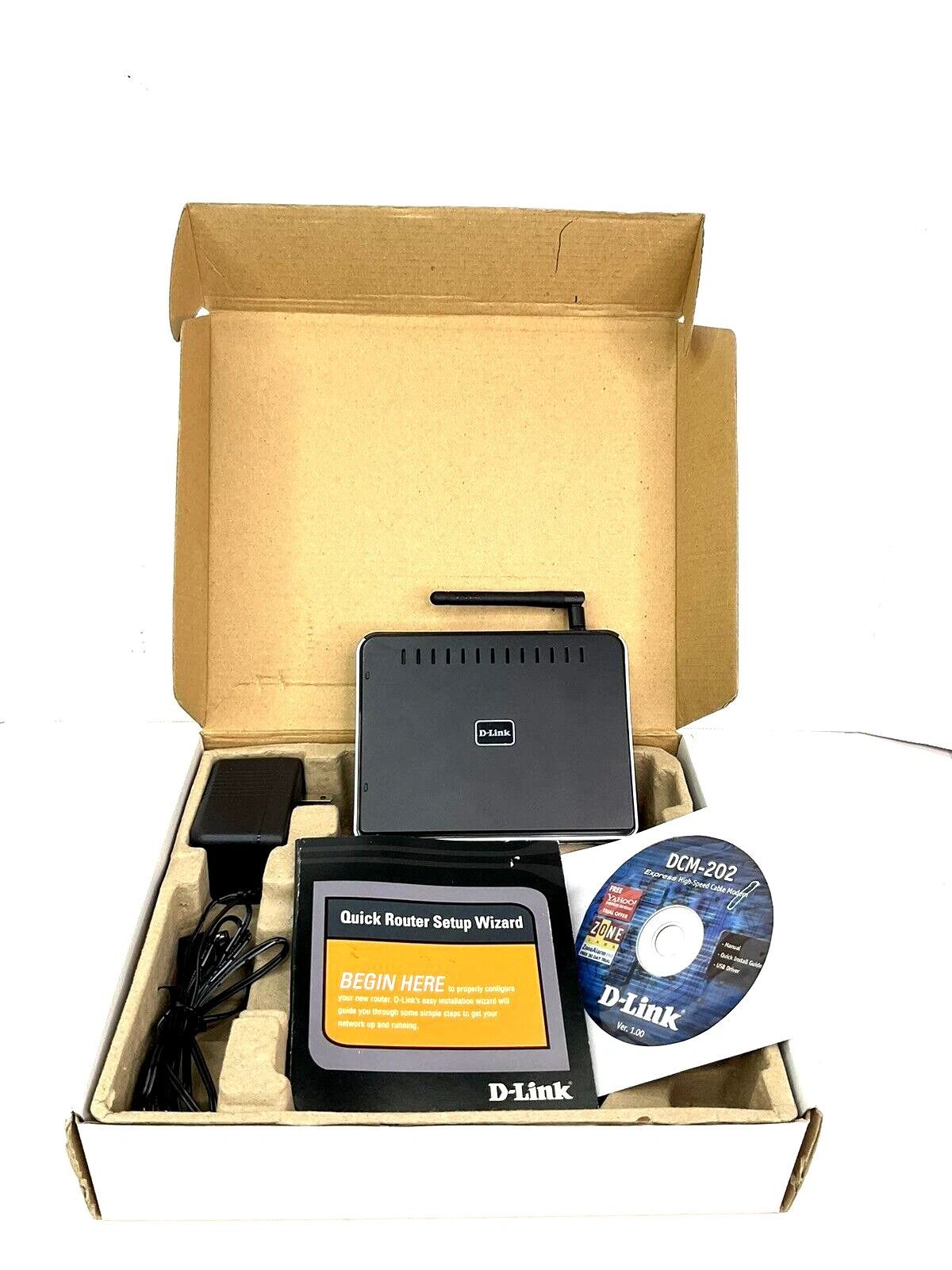 D-Link 4-Port Wireless-G Router 54 MBPS Model WBR-1310