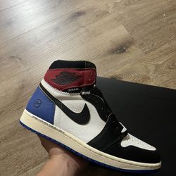 Air Jordan 1 High  Fragment x Union LA Varsity Red Sport Royal