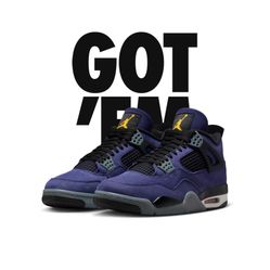 Jordan 4 Lakers Imperial Purple 