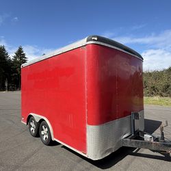 Cargo mate 8.5x12 enclosed trailer