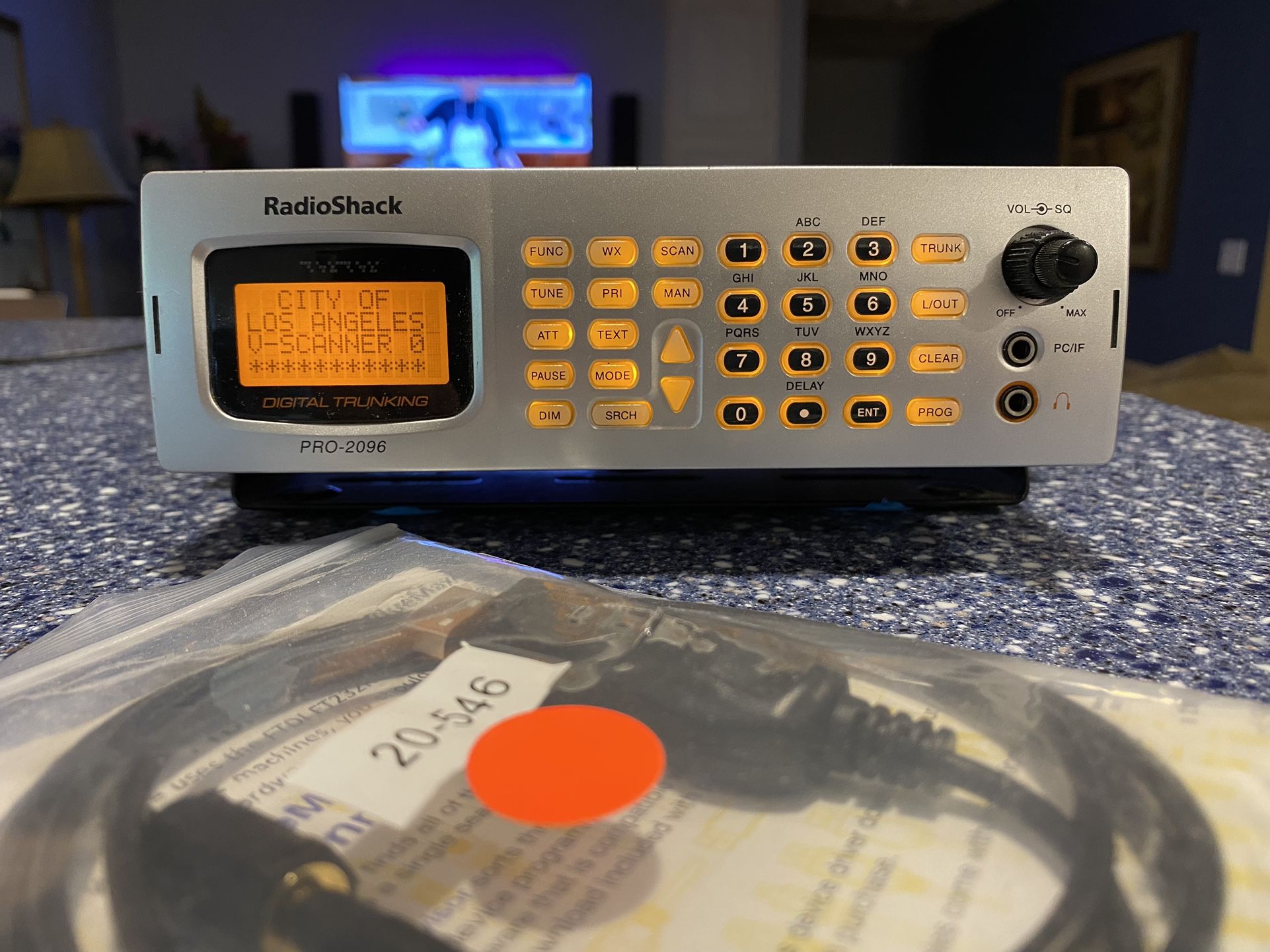 Scanner, Radio Shack Pro-2096