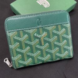 Full Print Zip Around Wallet Green 
