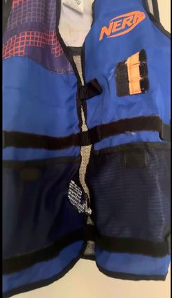Nerf Tactical Vest Blue and Orange