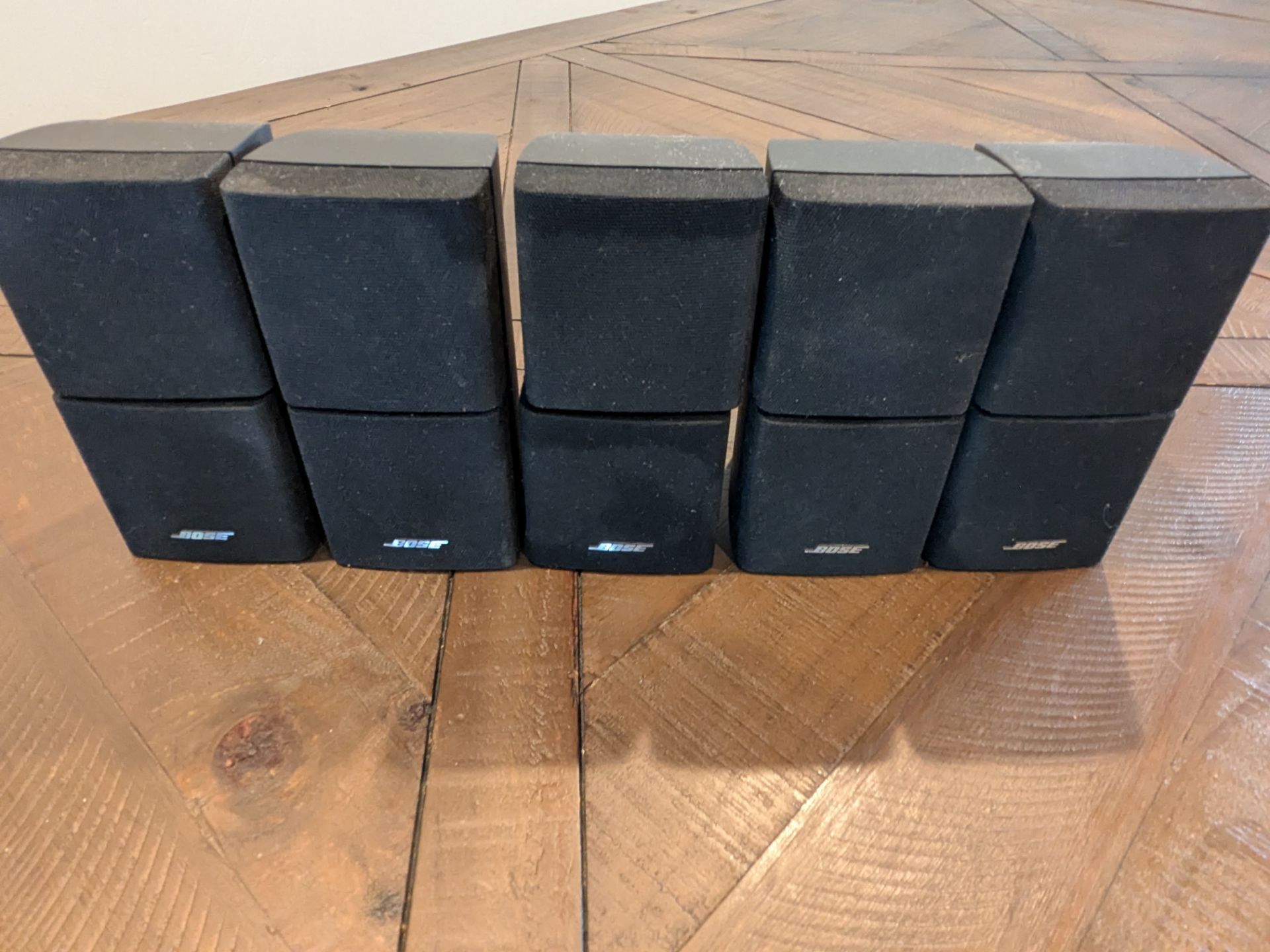 Bose Acoustimass 5 Series II Double Cube speakers + mounting hardware