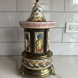 Antique Lipstick/cigarette Carousel 