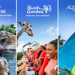 Seaworld, Busch Gardens And Aquatica Tickets 
