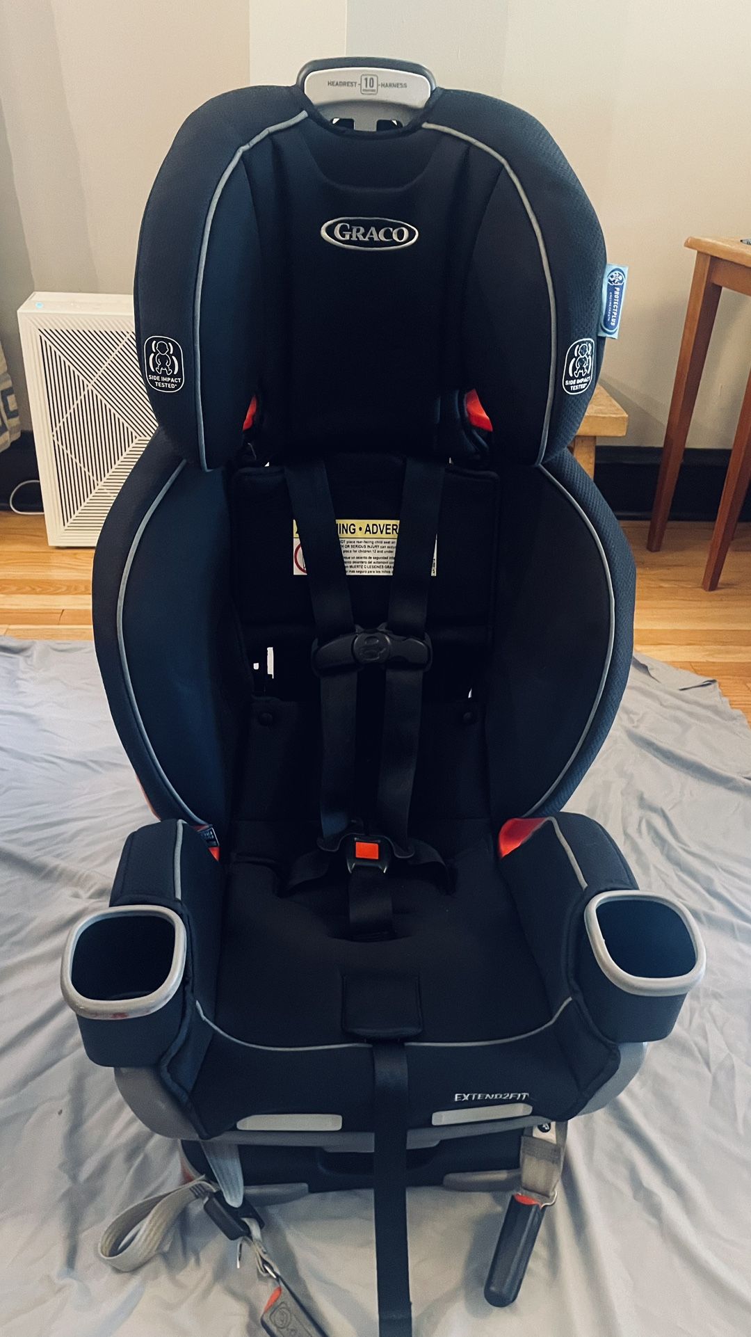 Graco Extend2Fit 3-in-1 Convertible Car Seat