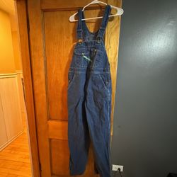 Key Apparel Men's Hi-Back Denim Bib Overalls - 30x30