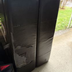 Twin Sized Hide A Bed Ottoman. Needs To Be Recovered