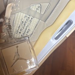 Og Jordan4 Retro Off White Sail