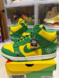 Nike SB Dunk High Supreme Brazil By Any Mena