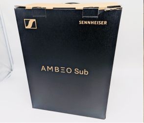 Sennheiser AMBEO Sub SW02 Wireless Subwoofer - 350W Class-D Amplifier, 8” High-Performance Woofer