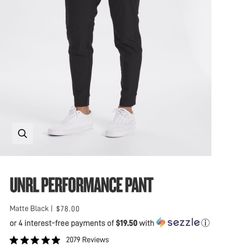 UNRL Performance pant/Jogger