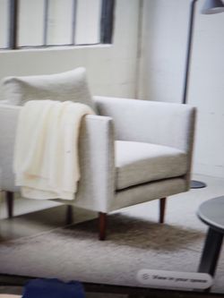 Burrard lounge chair.  32" Seasalt Gray