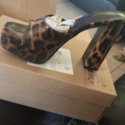 New Leopard heels 